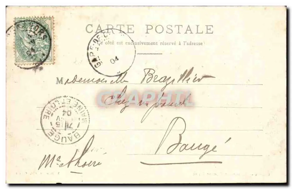 Canons — Monument Clément Marot — E. Drenilhe, editor, Cabors - Verso