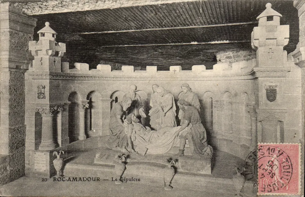 Roc-Amadour — O Sepulcro — Editor: Graphe - Frente