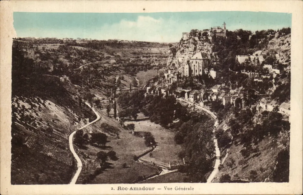 Roc-Amadour — Vista Geral — Edição do Pèlerinage - Frente