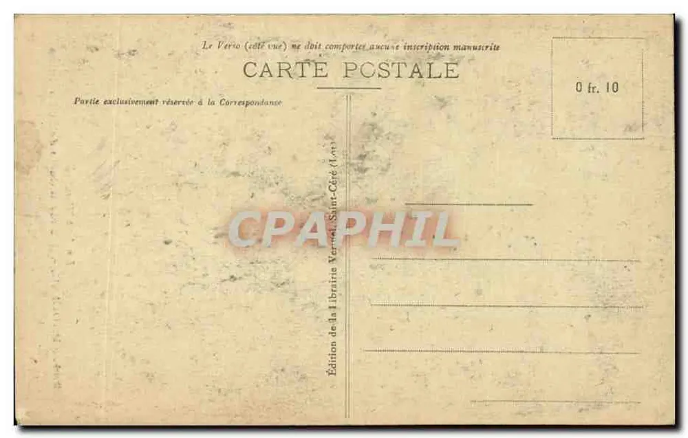 Padirac - Große Galerie der Quelle — Le Lot Illustré n°294 - Rückseite