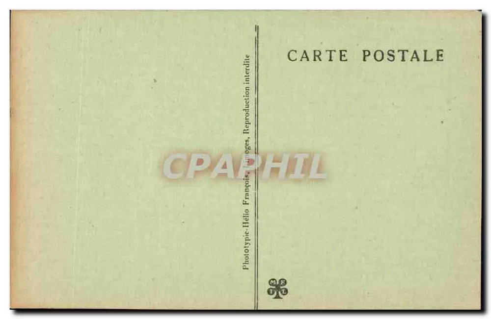 Poço de PADIRAC (Lot) — O Passo do Crocodilo (aval) — Phototypie-Héloïse, n°63 - Verso