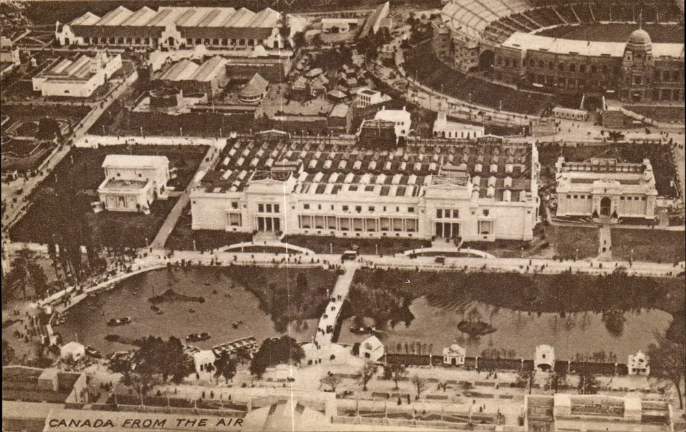 Canada from the Air — British Empire Exhibition 1924 — Vertrieben durch die alleinige Konzessionäre - Vorderseite