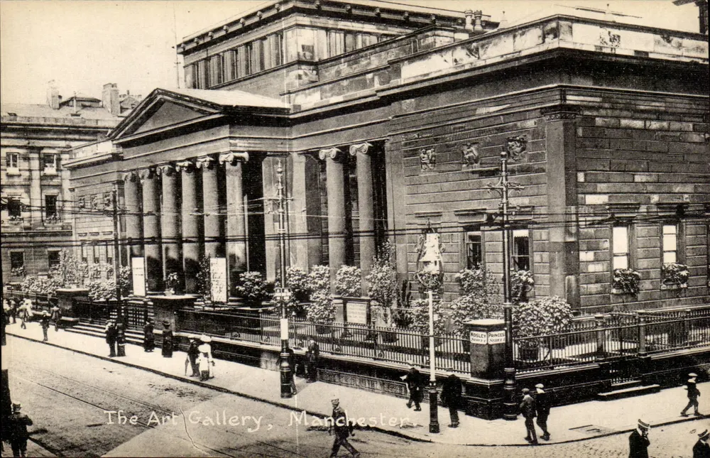 Das Kunstgewerbe-Museum, Manchester — Außenansicht — Verlag nicht sichtbar - Vorderseite
