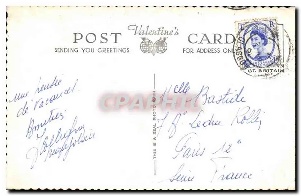Kathedrale und Necropolis, Glasgow — Verlag B 4331 - Rückseite