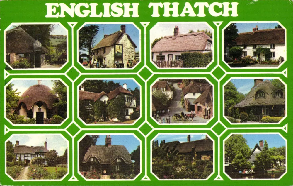 English Thatch — Cartolina illustrata — Photo Precision Limited - Recto