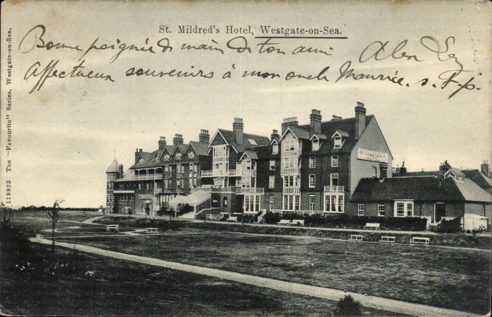 St. Mildred's Hotel, Westgate-on-Sea — Die 'Favourite'-Serie, Nr. 110923 - Vorderseite