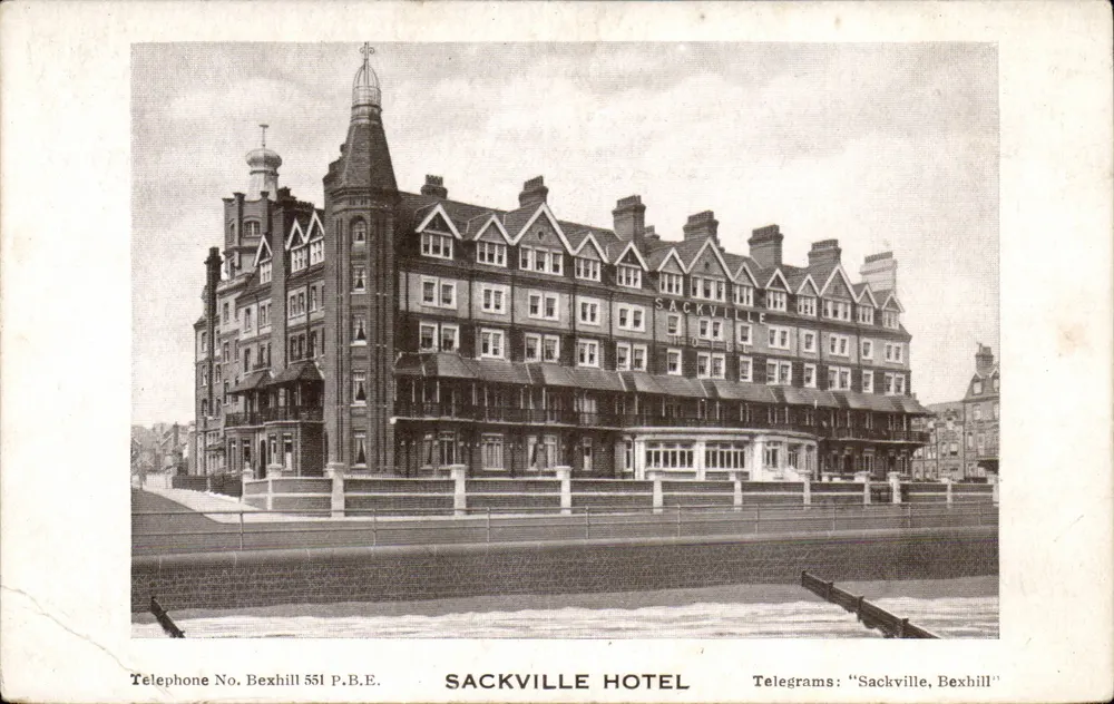 Sackville Hotel — Bexhill-on-Sea — Sackville Hotel - Vorderseite