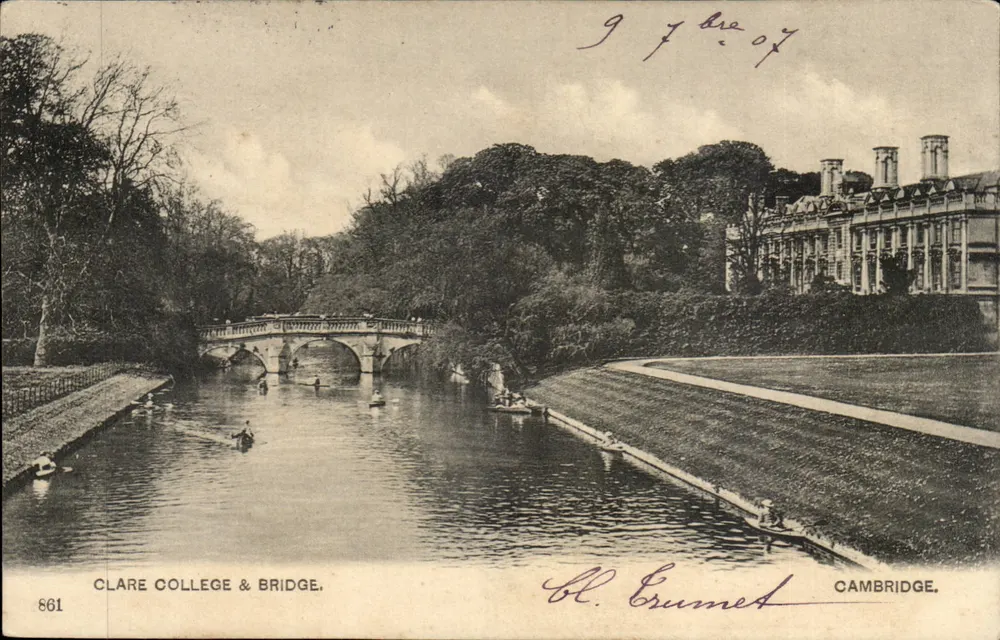 Clare College & Bridge — Cambridge — unbekannter Verlag, Nr. 861 - Vorderseite