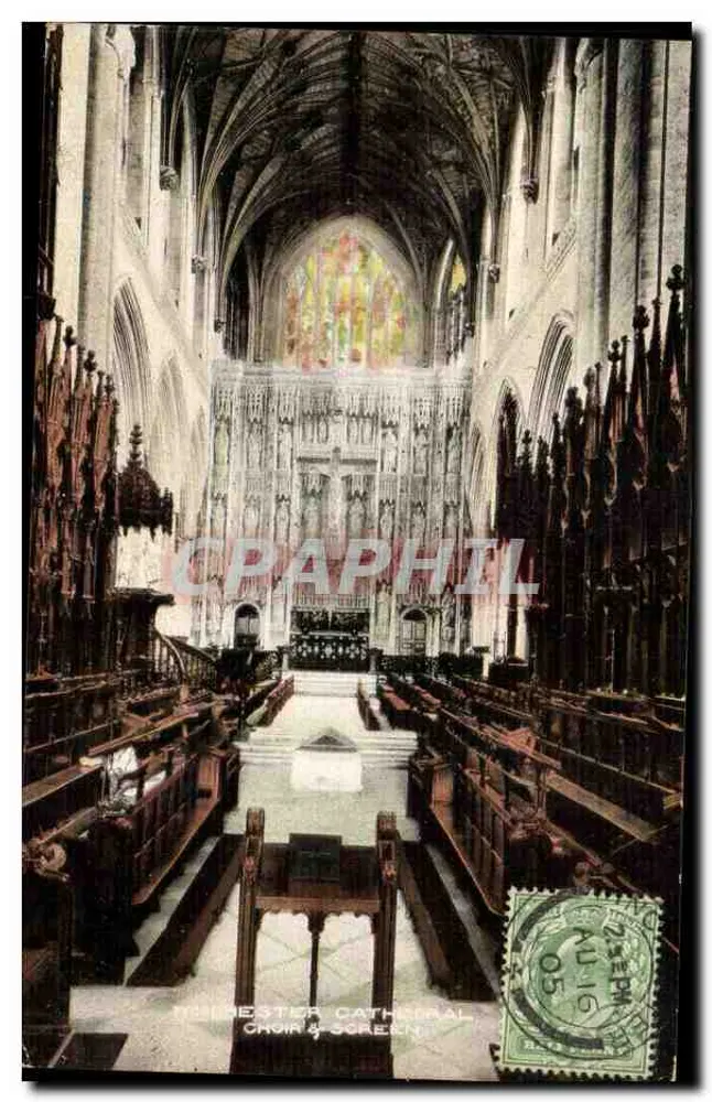 Manchester Cathedral — Chor & Siegel — Verlag Mu 16 - Vorderseite