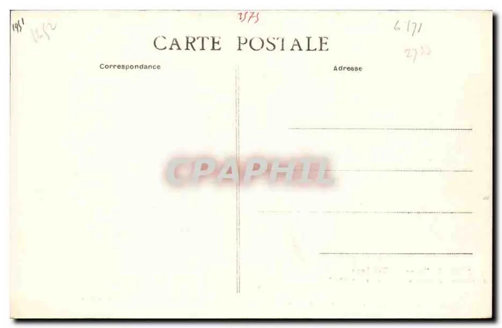 Oigny (Yonne) — Grab von Jeanne Porcher in der Kirche Saint-Thibault — Sammlung J.D. - Sens - Rückseite