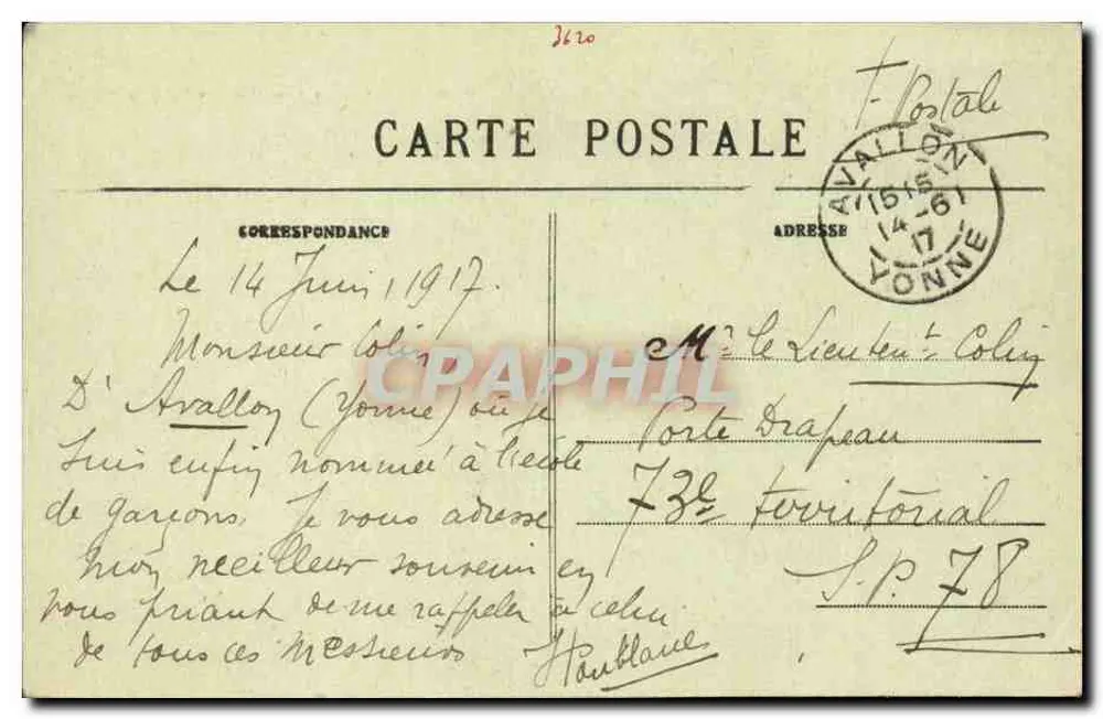 Avallon — O Ponte Claireau — Polhan, editor Avalon - Verso