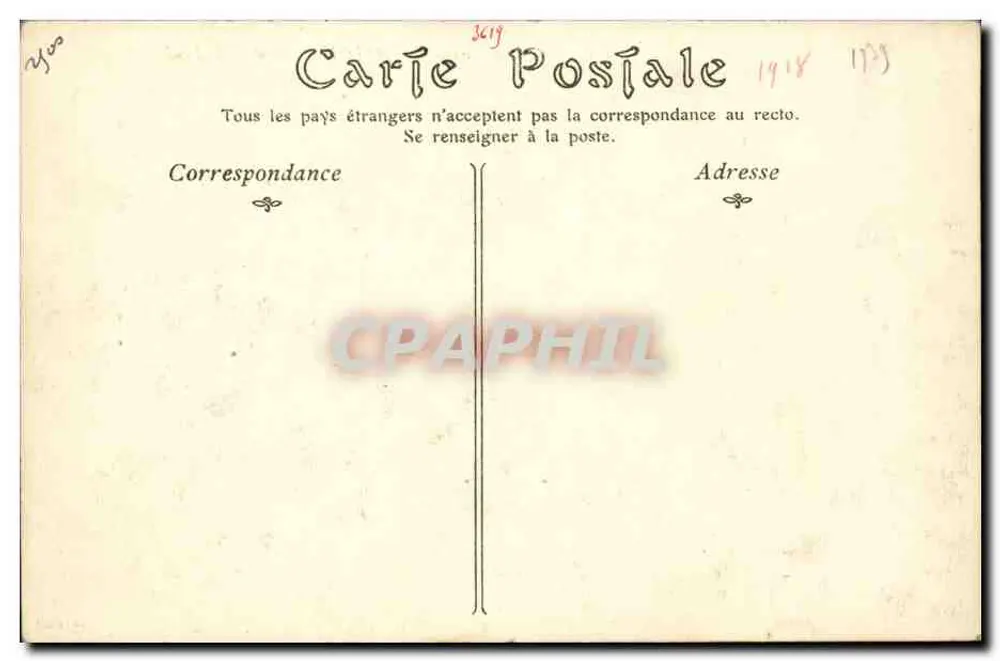Alrededor de AVALLON — Cueva de la Foudre — ND Phéi - Reverso