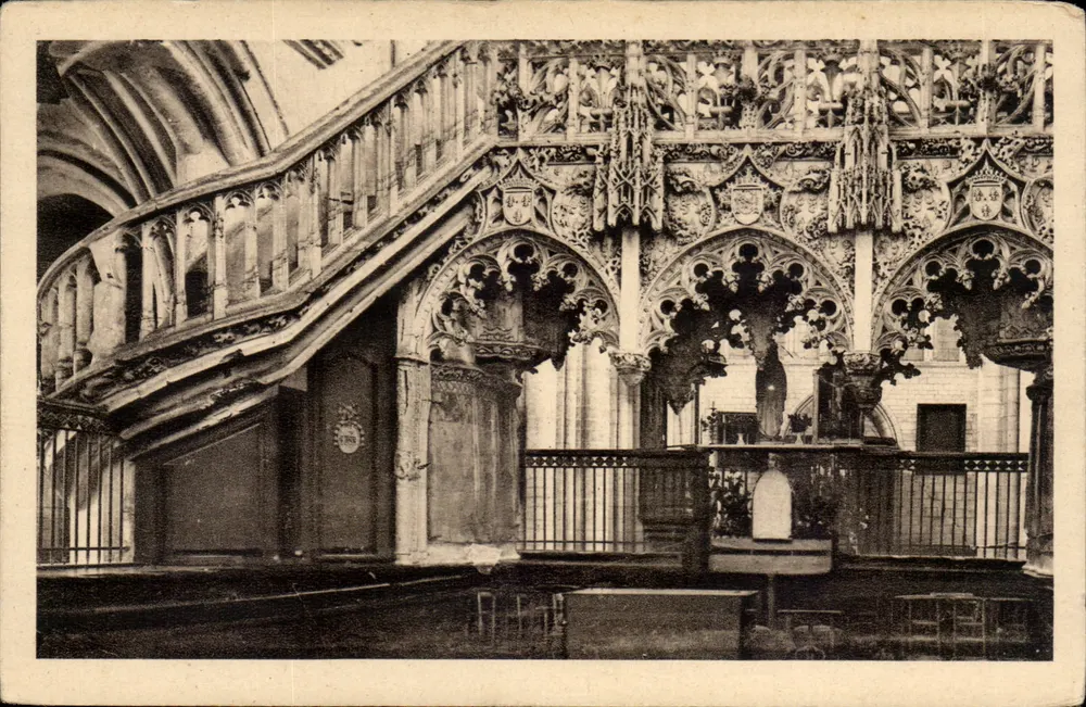 Der Jubé der Kirche Maria Magdalena — TROYES (Aube) — Ch. Grandindier, Fotoverleger, Troyes - Vorderseite