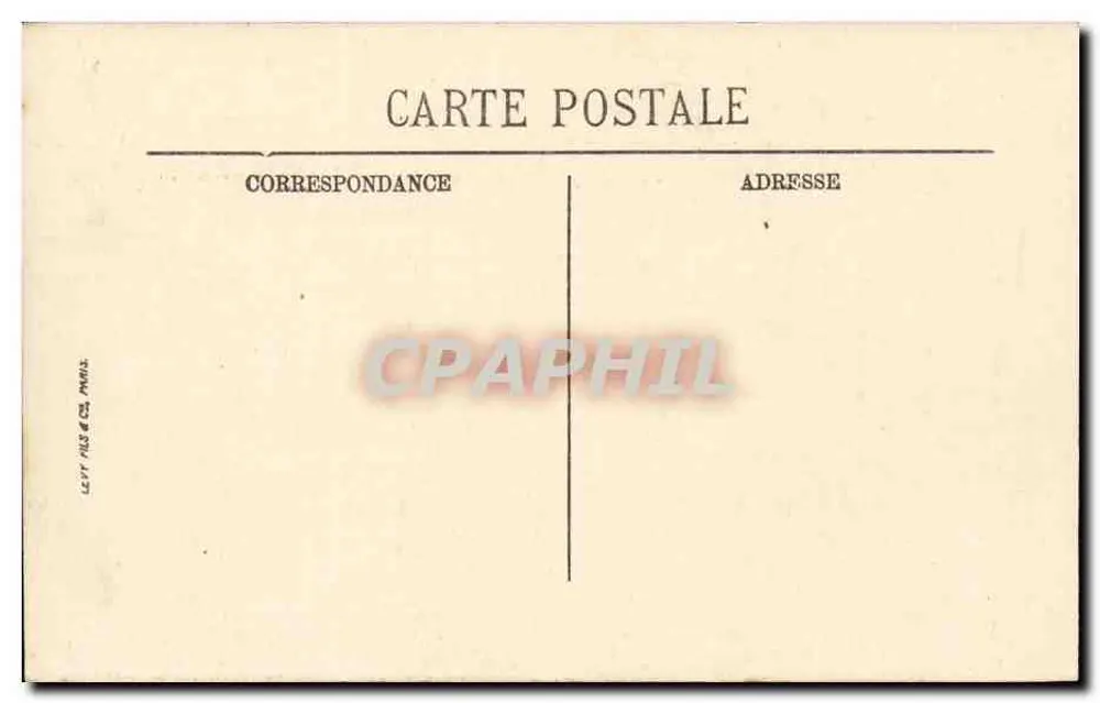 Troyes — Le Crédit Lyonnais — LL. — Verlag Levy Fils & Cie, Paris - Rückseite