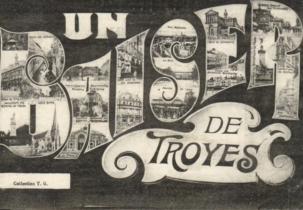 Um Beijo de Troyes — Coleção T. G. - Frente