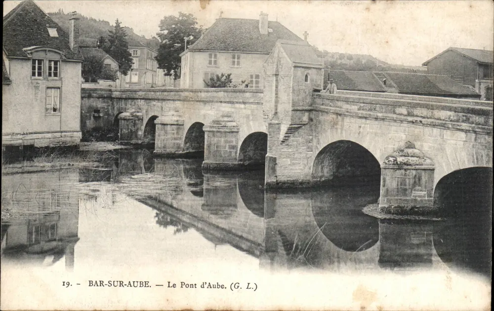 Bar-sur-Aube — Most Aube — (G. L.) - Awers
