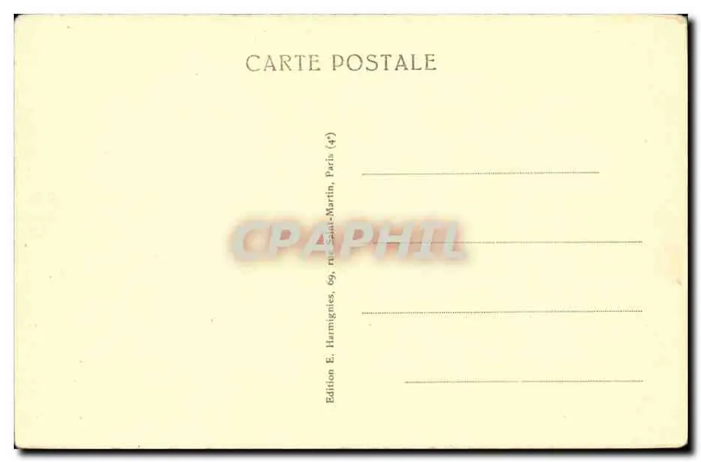 Troyes — Hotel de Vauluisant — Harmignies - Verso