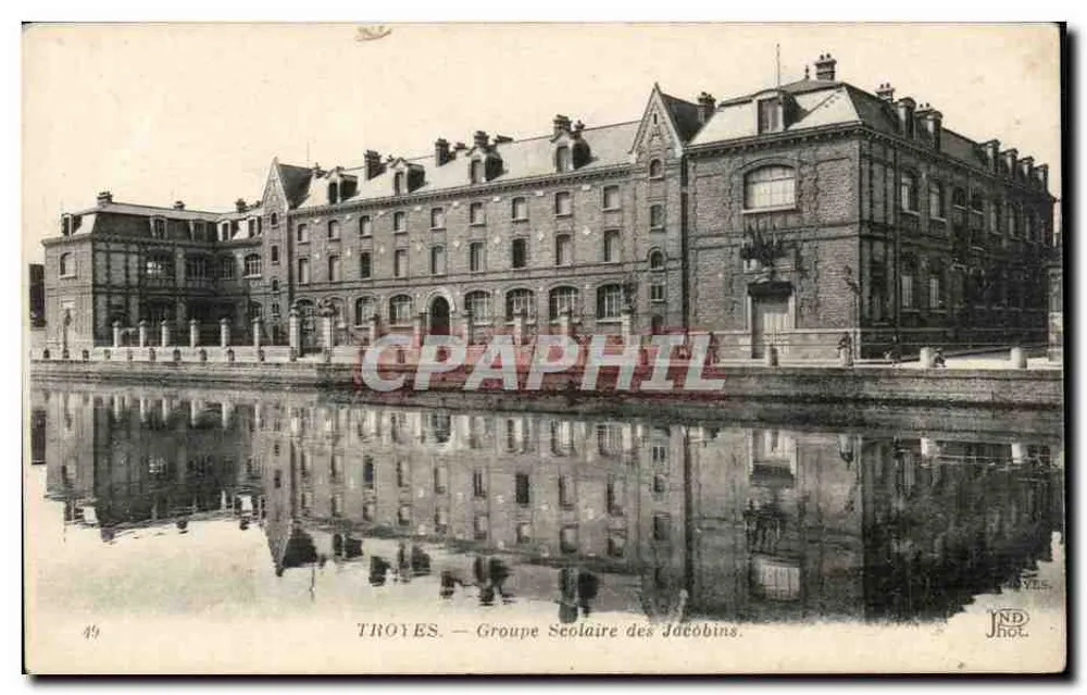 Troyes — Groupe Scolaire des Jacobins — IND HOT - Vorderseite