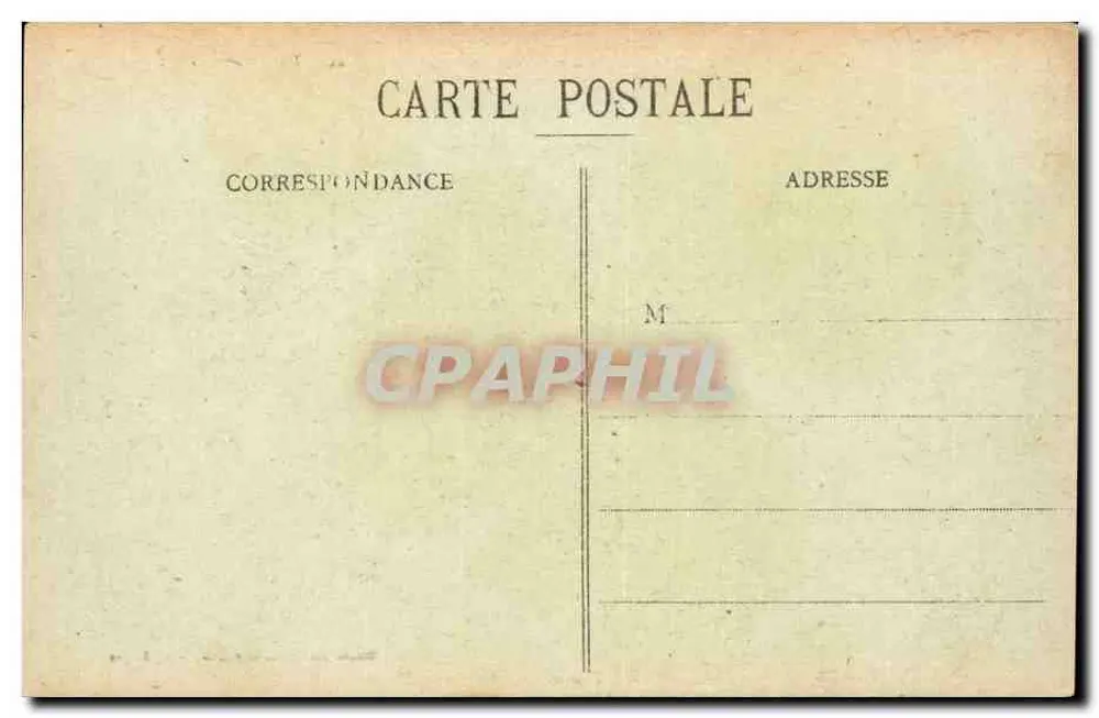 Troyes - A Prefeitura — editor: Maison des Magasins Réunis, Troyes, n° 44 - Verso