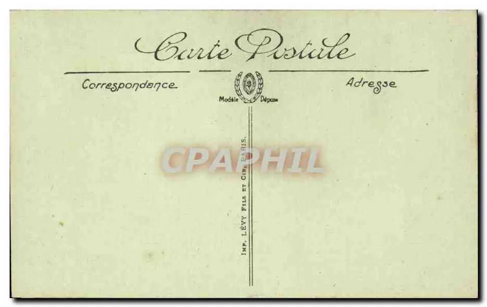 Troyes — Hotel Vauluisant (século XVI) — L.L. — 74 - Verso