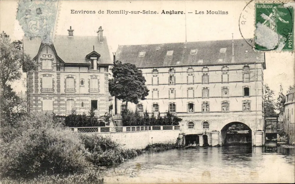 Umgebung von Romilly-sur-Seine. Anglure. — Die Mühlen - Vorderseite
