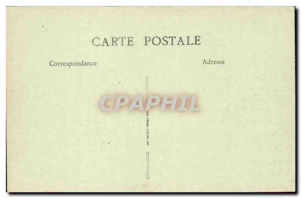 A cerca de Mailly - Fazenda Sainte-Suzanne e Usina Elevadora — Bazar Militaire A. Nieps - Verso