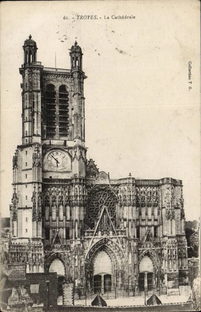 Troyes — Katedra — Kolekcja R.6 - Awers