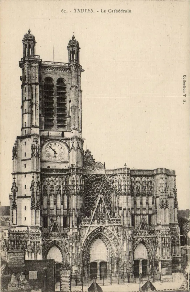 Troyes - Katedra — Kolekcja T.G. — n°61 - Awers