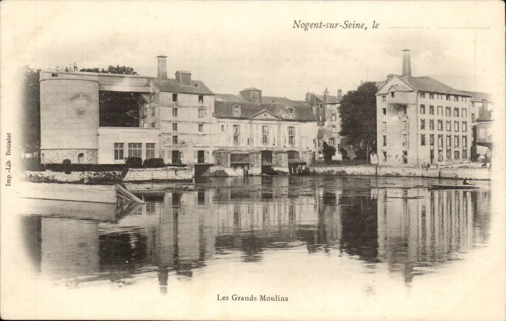 Nogent-sur-Seine, der — Die Große Mühle — Imp. Lib. Doizalet - Vorderseite