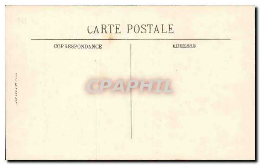 Troyes — La Rue de la République und das Café du Point Central — LL. - Rückseite