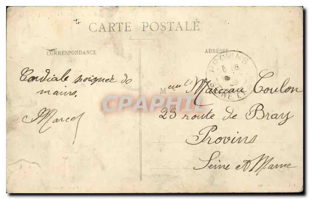 BAR-sur-SEINE - A Caixa de Poupança — Plaisy, editor - Verso