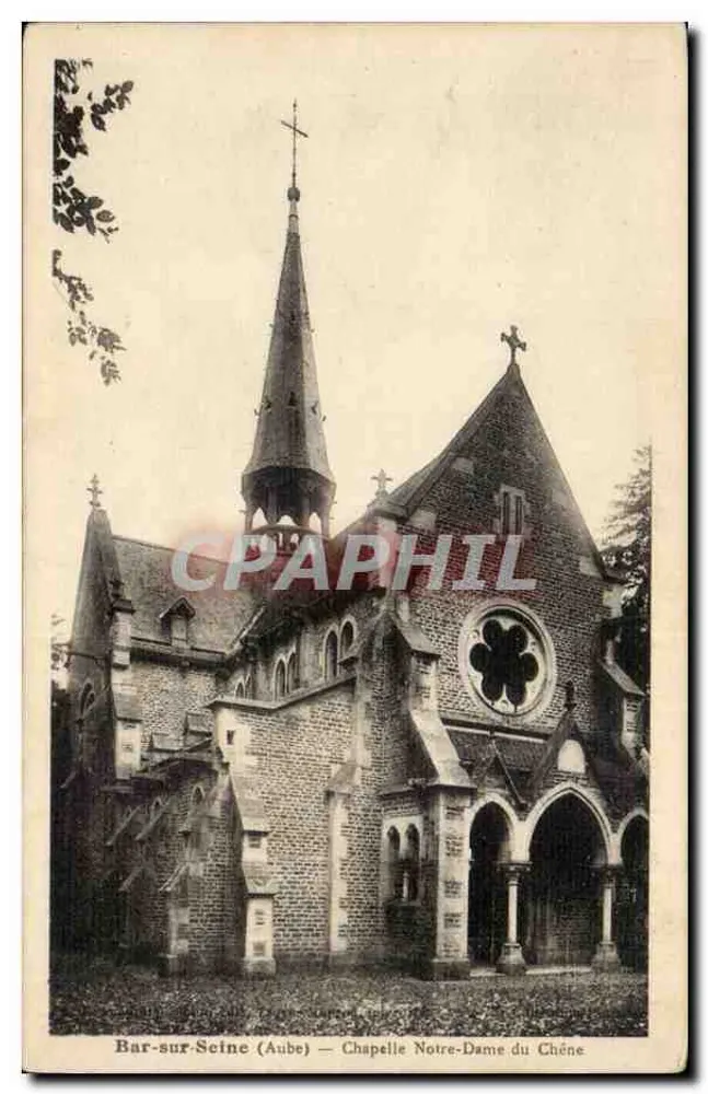 Bar-sur-Seine (Aube) — Kapelle Notre-Dame du Chêne - Vorderseite