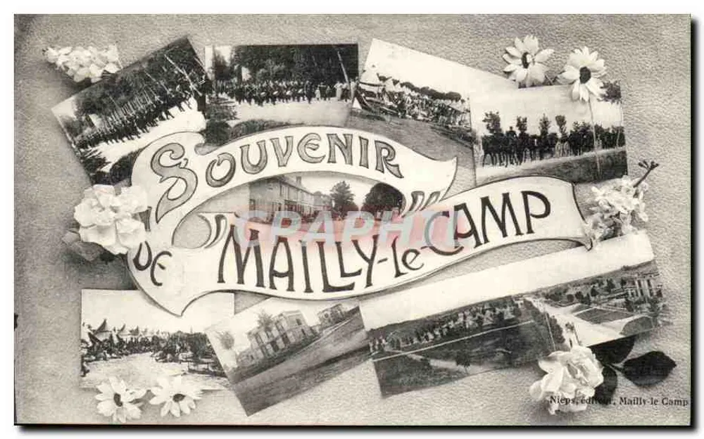 Herinnering aan Mailly-le-Camp — Nièps, uitgever, Mailly-le-Camp - Voorkant