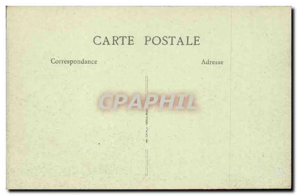 Camp de Mailly — Ein Stück Mailly-le-Grand — Bazin Milinaire, S. Nee - Rückseite