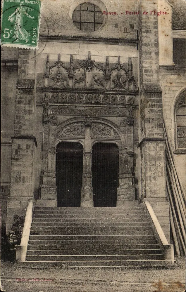 Auxon - Portal da Igreja — Magnier, editor, n° 1001 - Frente
