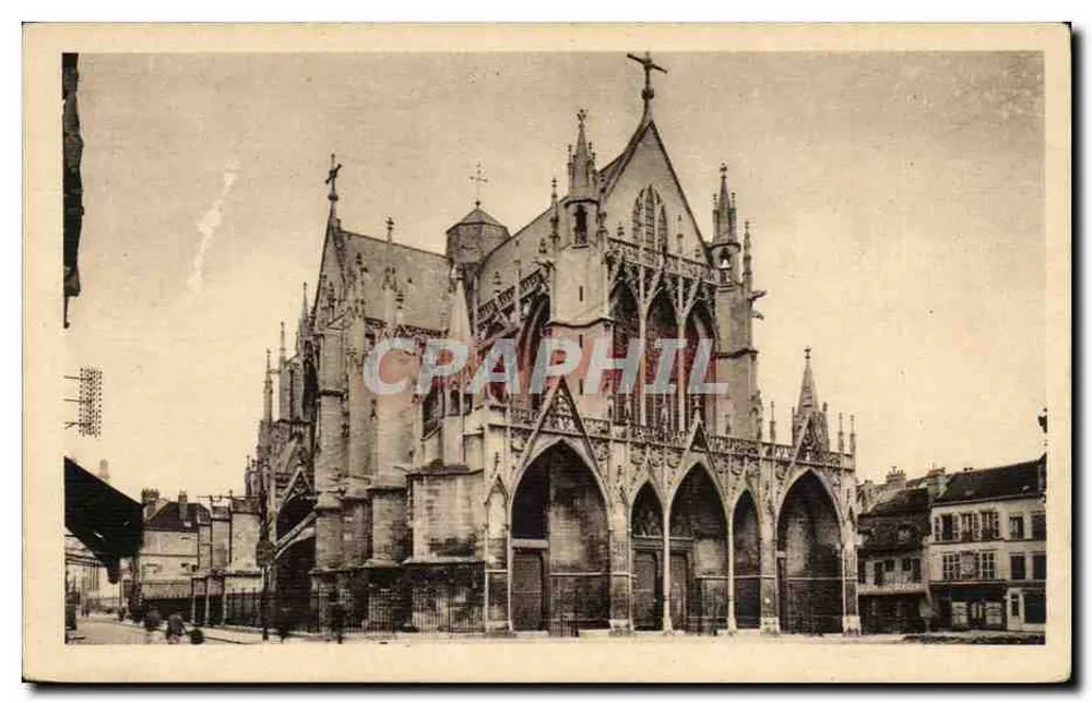 Troyes (Aube) — Igreja de Saint-Urbain — Ch. Granddider, editor de fotografia - Frente