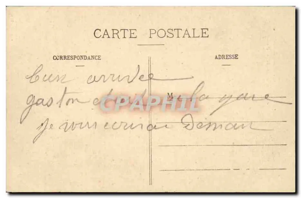 Troyes - O Hotel de Vauluisant — Monumento histórico (século XVI) — Coleção T.G. - Verso