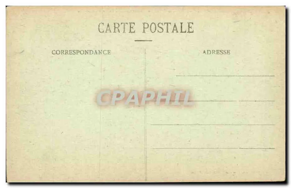 Troyes - Basrelief des Denkmals der Kinder der Aube — Verlag: Magasins Réunis, Troyes - Rückseite
