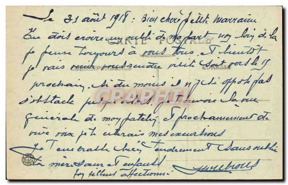 Chavanges (Aube) — duas cartas postais sobrepostas sobre fundo de flores — Coll. Gafford - Verso