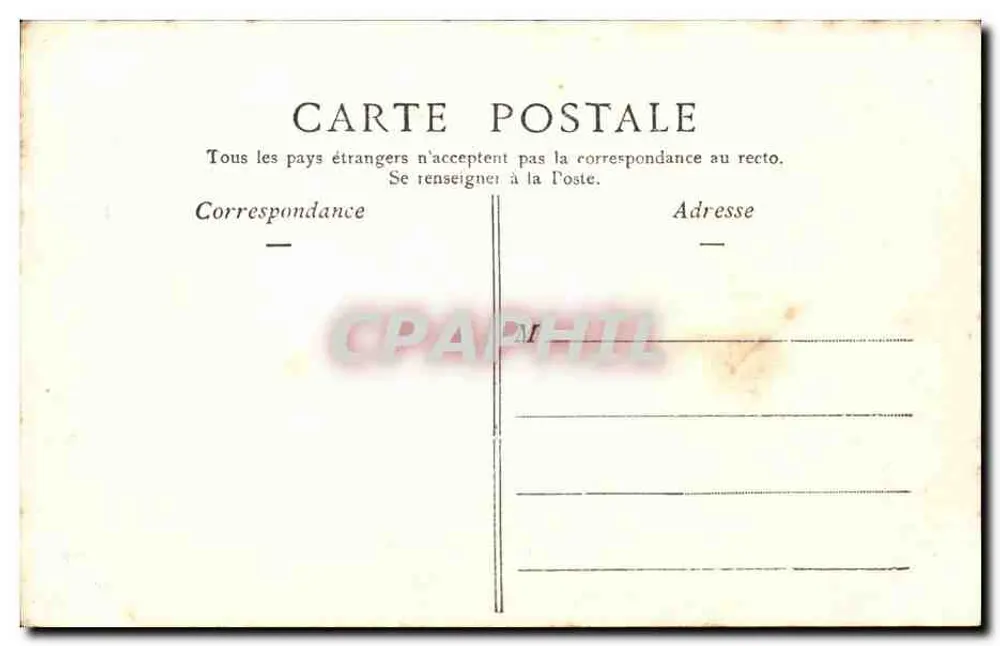 Bar-sur-Aube — O Palácio de Justiça — (G. L.) - Verso