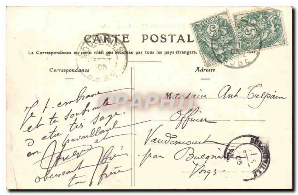 Bar-sur-Aube — Vista geral — Editor: Compagnie des Cartes Postales - Verso