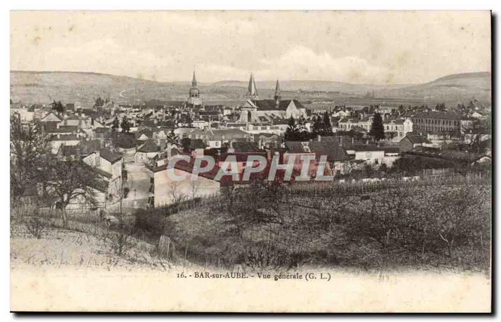 BAR-sur-AUBE — Vista geral (G. L.) - Frente