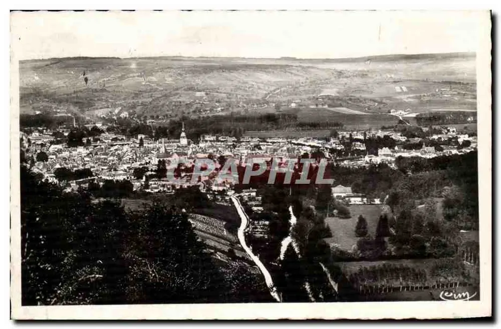 Bar-sur-Aube — Allgemeiner Blick vom Mount Sie-Germaine — C. Im — Craphil - Vorderseite