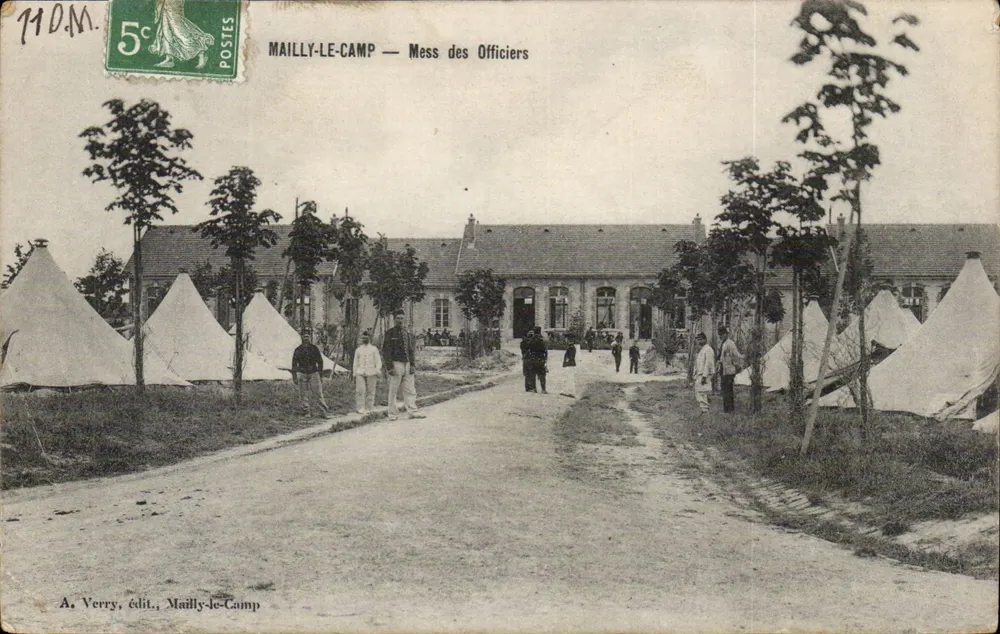 Maîlly-le-Camp — Mess des Officiers — A. Verry, uitgever, Maîlly-le-Camp - Voorkant
