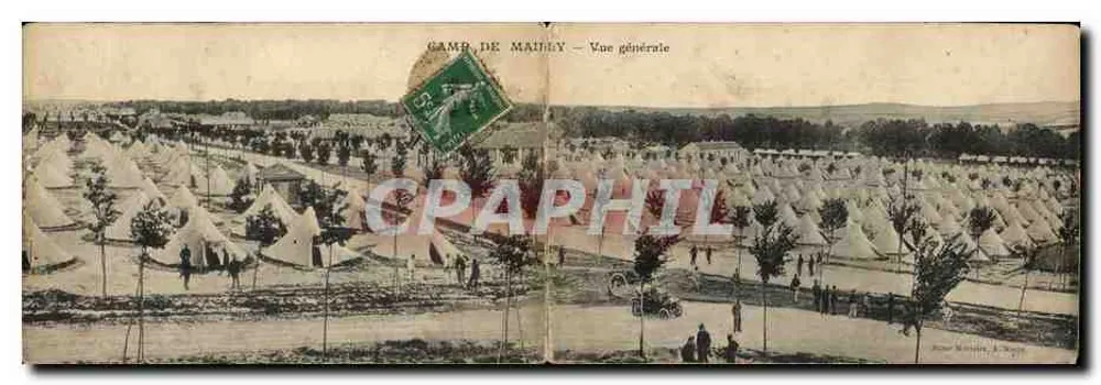 Camp de Mauley — Vista geral — Editor: René Mancel, A. Tappy - Frente