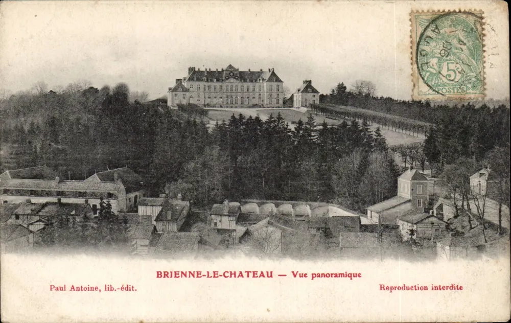 Brienne-le-Château — Vista panorâmica — Paul Antoine, lib.-édit. - Frente