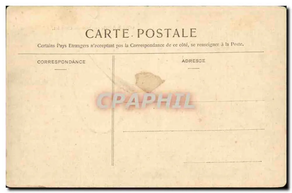 Orléans — Quai du Châtelet — École de Natation - Verso