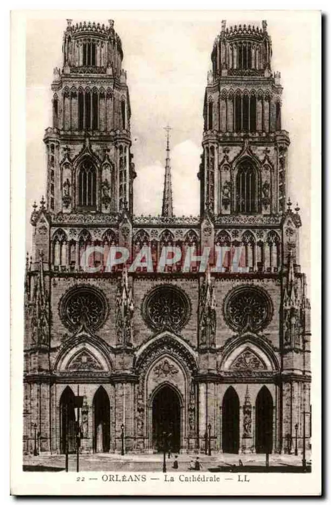 Orléans — A Catedral — LL - Frente