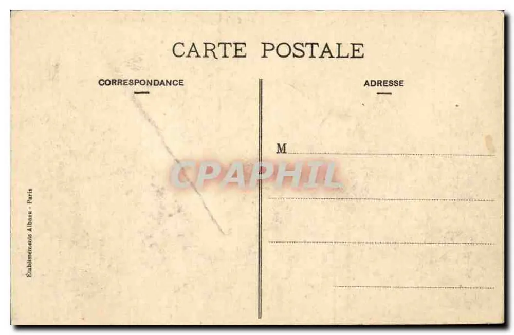 Orléans — Details der Kathedrale — Eingangstür genannt 'Türe der Bischöfe', gegenüber dem alten Bischofssitz — E. A. - Rückseite