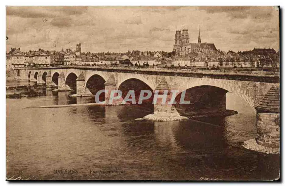 Orléans — Vista panorâmica — Editor não identificado - Frente